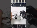 Download Lagu Q-Tips vs Mop’r Paint Markers! 💀 Which Skull Looks Better? 👀🎨 #halloween