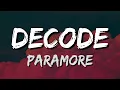 Paramore - Decode