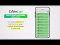 How to Start Live Scoring for a Match on Crickslab English Tutorial