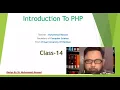 PHP Class 14 sir masoood Chapter-07 Loop in Java Types of Loops for - loop example Urdu
