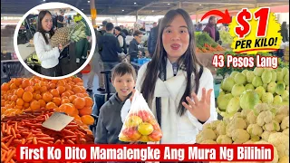 FIRST TIME NAMIN DITO|MAMALENGKE ANG MURA😲NG GULAY AT PRUTAS|BUHAY AUSTRALIA 