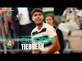 Alcaraz vs Sinner full super tiebreak Roland-Garros 2025