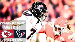 Chiefs vs Texans 2025 Week 14 Condensed Game NFL Highlights