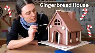 Can I make a gingerbread house out of clay
