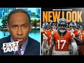 FIRST TAKE AFC should FEAR the Broncos offense - Stephen A on Jaylen Waddle join Bo Nix in Denver