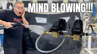 CHEAP AMAZON Dual Pressure Washer Setup 3GPM For Under 400 Review Test