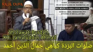 sholawat burdah lirik kh jamaluddin ahmad 