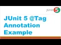 JUnit 5 Tag Annotation Example Tagging tests with Tag in Junit 5 Junit 5 Tutorial
