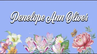 Penelope Ann Oliver Memorial Service Full Recording