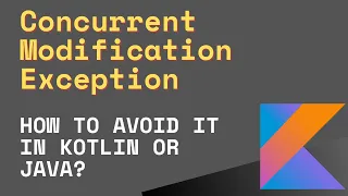ConcurrentModificationException Why It Happens How to Fix It