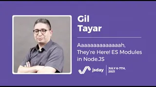 Aaaaaaaaaaaaaah They re Here ES Modules in Node JS Gil Tayar jsday 2021