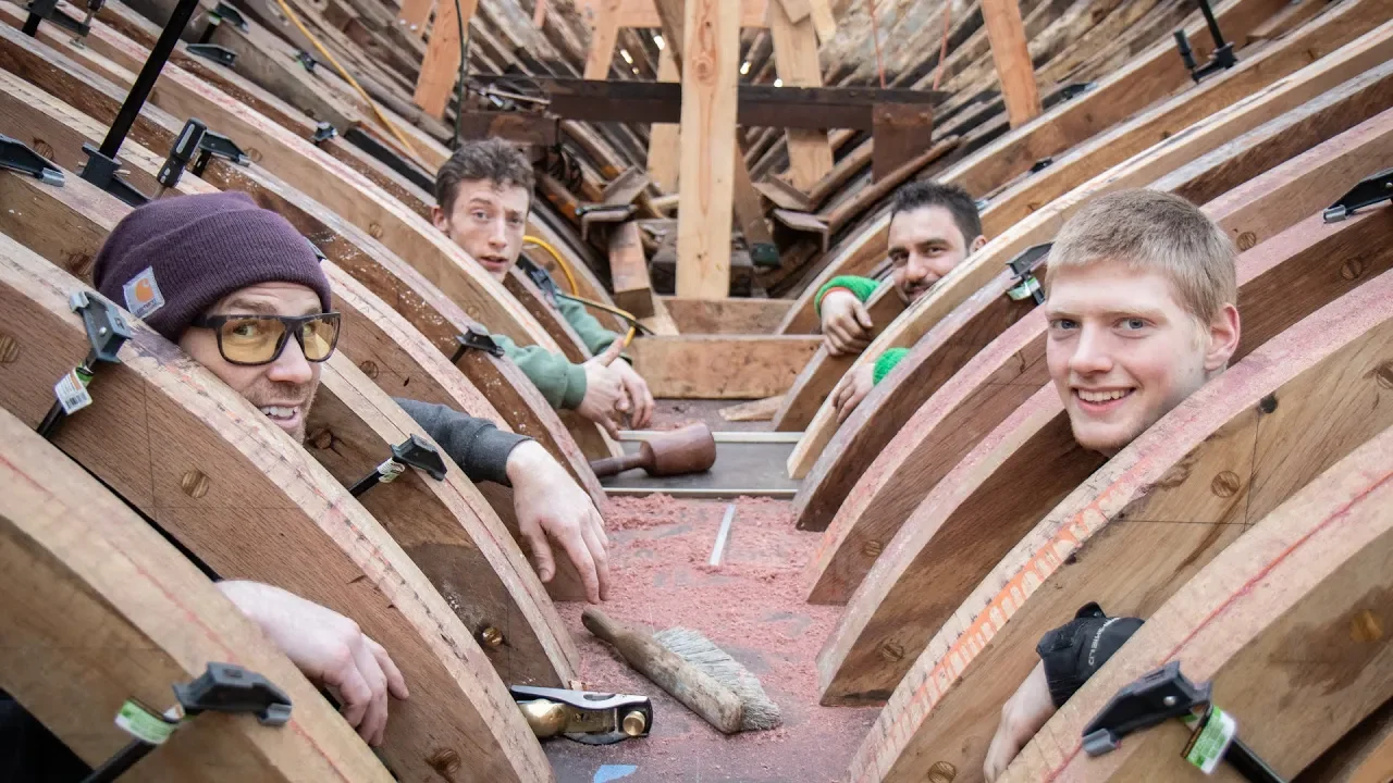 New team, new VISA, new timber! (Boatbuilding/Tally Ho EP41)