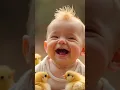 Lagu bayi lucu tertawa terbahak-bahak dengan ayam #ai #cutebaby #cute #bayilucu #bayitertawa #bayiketawa