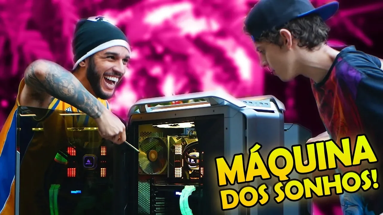 FIZ ELE MONTAR A SUA MÁQUINA DOS SONHOS