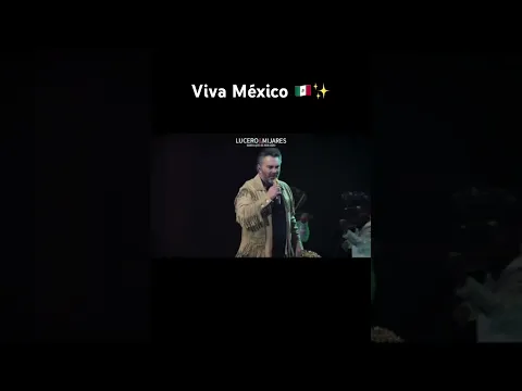 Lucero y Mijares cantan “Viva Mexico” 🇲🇽✨