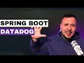 Sending SPRING BOOT Metrics to DATADOG