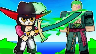 حياة ونبيسي 14 قتال زورو ضد ميهوك Roblox Blox Fruit 