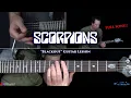Download Lagu Scorpions - Blackout Guitar Lesson