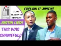 MAFS Season 15 Reunion JUSTIN LIED This whole argument was embarassing