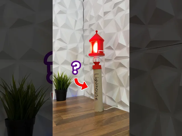 Lighthouse Lamp - Table Lamp video thumbnail