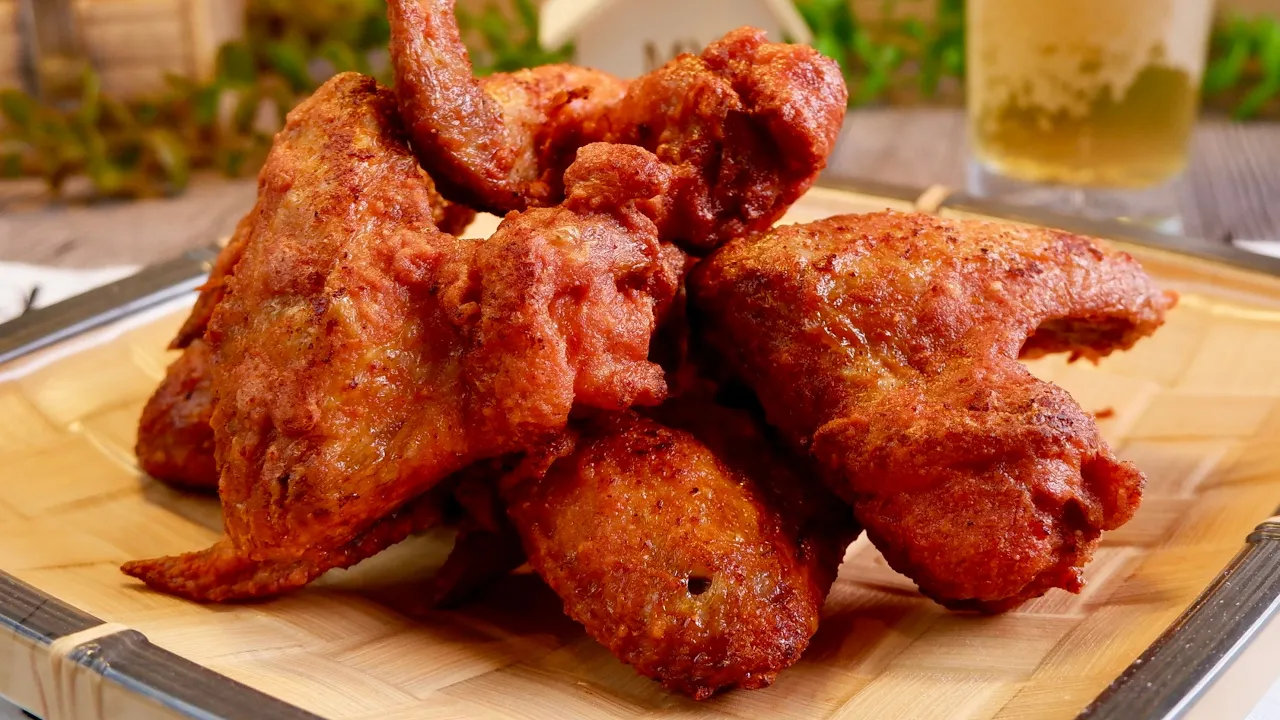 Better than Normal Fried Chicken! Crispy Nam Yu Wings  Chinese Red Fermented Tofu Recipe