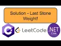 Last Stone Weight LeetCode C
