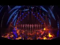 Pitbull  Mr  Worldwide Sings 'Fireball' With The Rockettes   America's Got Talent 2014 Finale