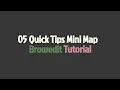 5 - Browedit 586 Quick Tips Mini Map Ragnarok Online Map Editor