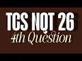 TCS NQT 26 ASKED QUESTION