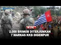 🔴22 Serdadu OPM Tumbang, Serbuan Elit Brimob-Infanteri Guncang 7 Markas KKB ZONA Merah