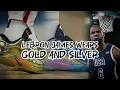 LEBRON JAMES Bags Olympics P Wears GOLD and SILVER Nike LEBRON 22