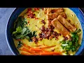 Download Lagu EASY VEGAN THAI NOODLE SOUP with an EPIC PEANUT RAYU