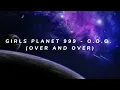 Download Lagu GIRLS PLANET 999 - O.O.O. (OVER AND OVER) EASY LYRICS