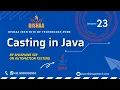 Automation Lecture - 24 on Casting in Java By Shashank Sir