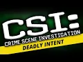 CSI Deadly Intent Full Game Walkthrough No Commentary