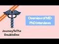 Applying to MD-P Programs Overview of MD-P Interviews