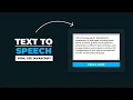 Text To Speech Converter using HTML CSS JavaScript