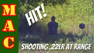 Shooting .22LR at longer ranges.