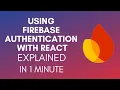 How To Use Firebase Authentication With React 2025