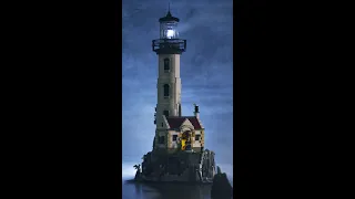 LEGO Motorised Lighthouse's second light is its best feaure