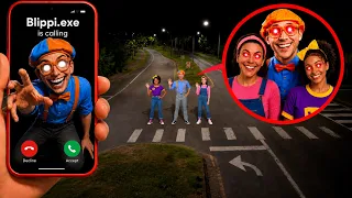 BLIPPI.EXE AND MS.RACHEL IN MY HOUSE IN REAL LIFE! SLIDE EATER IS ALREADY LOOKING FOR US RIGHT NOW!