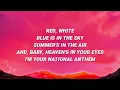 Lana Del Rey - National Anthem (Lyrics)