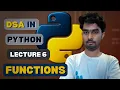 Lecture 6 Basics of Python DSA in Python Python Functions Python Return Free Course