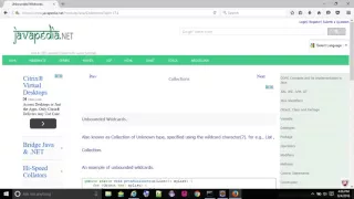 Unbounded Wildcards - javapedia net