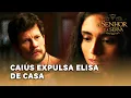 O SENHOR E A SERVA: Caius ordena que Elisa deixe sua casa