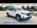 2022 Honda Passport EX L 3 5L FWD - POV Review Test Drive
