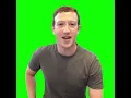 Mark Zuckerberg I am Not a Lizard Green Screen