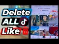 How To Delete All TikTok Liked Videos At Once || Updated Method