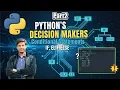 Make decisions in Python elif and nested if statements part2 Python for Everything Day 13