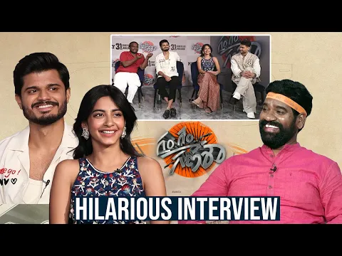 Download MP3 Gam Gam Ganesha Movie Team Interview with Bithiri Sathi | Anand Deverakonda |  Pragathi Srivasthava